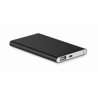 Power bank plano publicitario en aluminio 4000 mAh